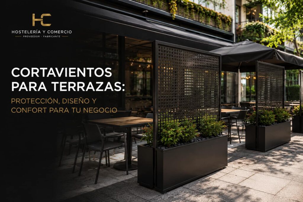 Cortavientos para terrazas